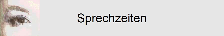 Sprechzeiten